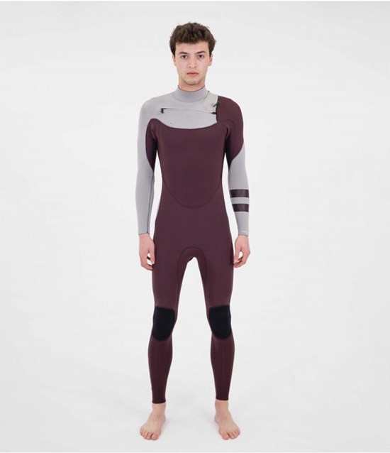 Hurley Advantage Plus 3/2mm Fullsuit Wetsuits Mahogany | GQDTVU-613