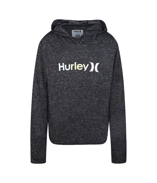 Hurley Hoodie Girl - Super Soft Negros | HBAQOS-086