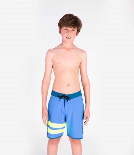 Hurley Phantom Block Party - Boys - Kids' Boardshorts Azules | PCAMUK-309