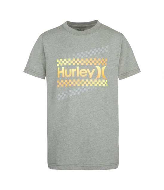 Hurley T-shirt Boy - Check Army Heather | YLDETO-258