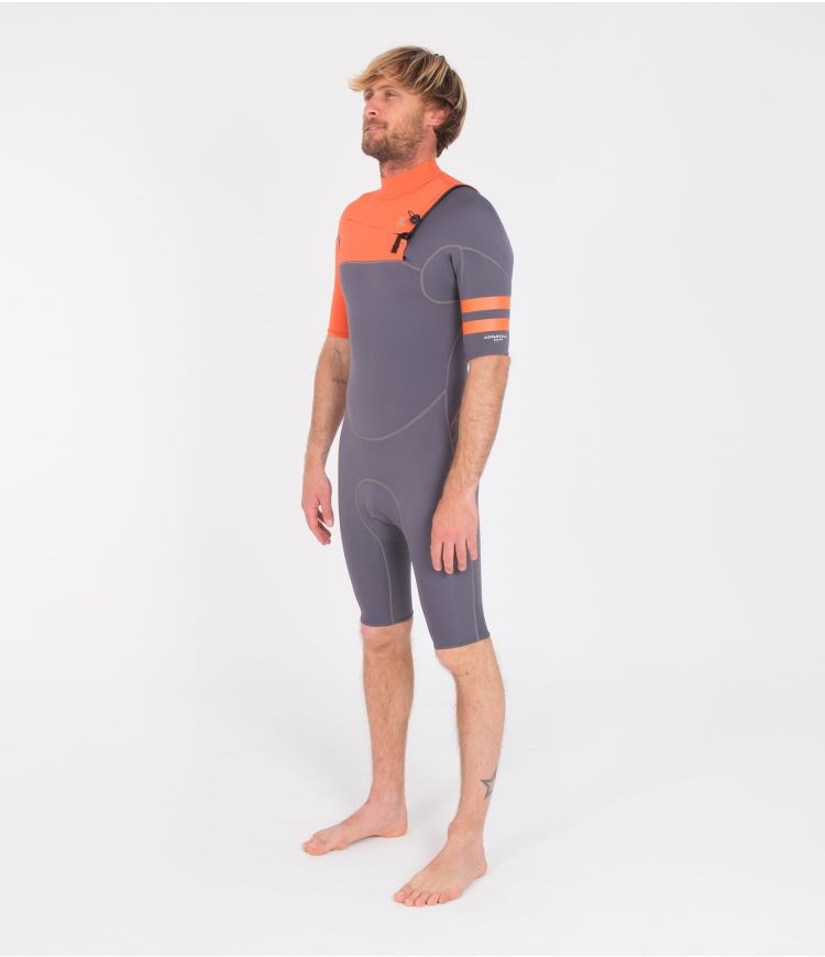 Hurley Advantage 2/2mm Springsuit Rojos Naranjas | SVQHCI-276