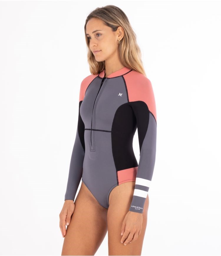 Hurley Advantage 2/2mm Springsuit Wetsuits Grises | GBJASK-672