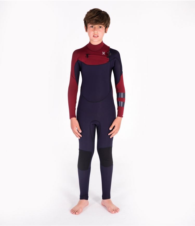 Hurley Advantage 3/2mm Fullsuit - Boys - Kids\' Wetsuits Obsidian | FYTKUQ-092