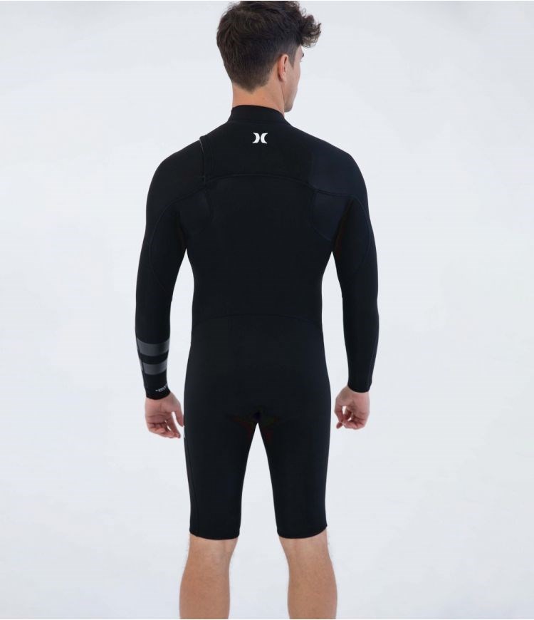 Hurley Advantage Plus 2/2mm Ls Springsuit Wetsuits Negros | XDUKYQ-742