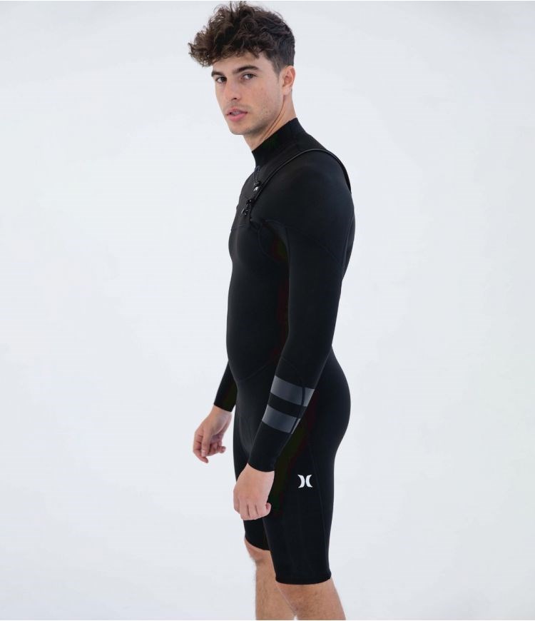 Hurley Advantage Plus 2/2mm Ls Springsuit Wetsuits Negros | XDUKYQ-742