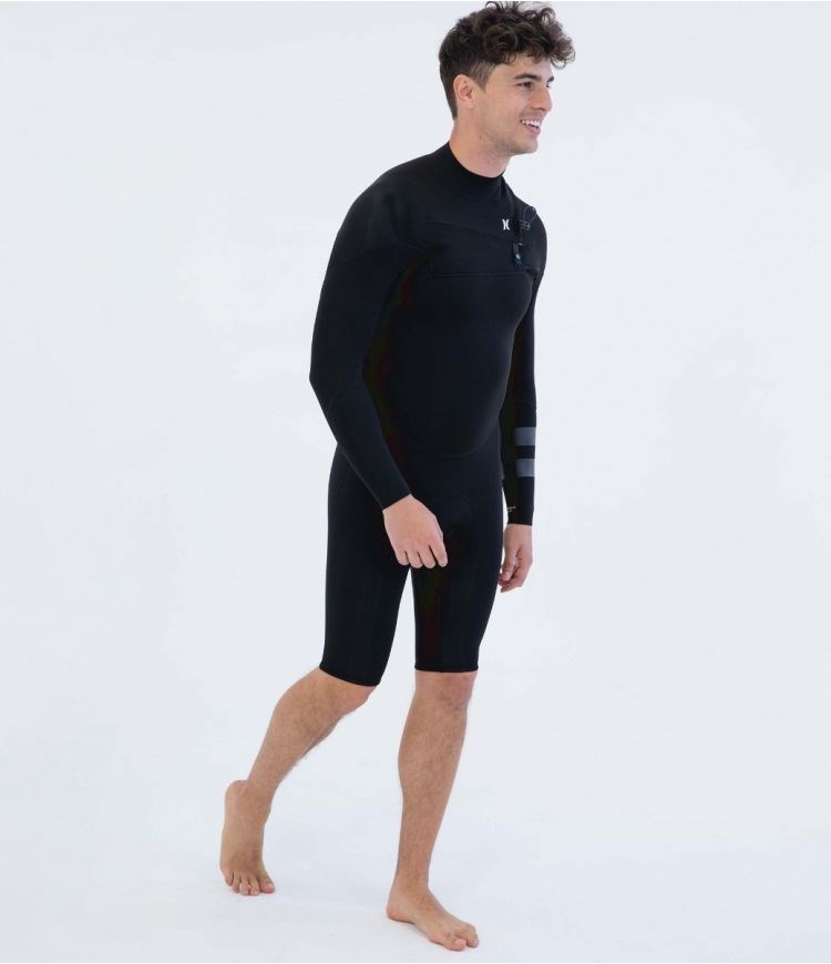 Hurley Advantage Plus 2/2mm Ls Springsuit Wetsuits Negros | XDUKYQ-742