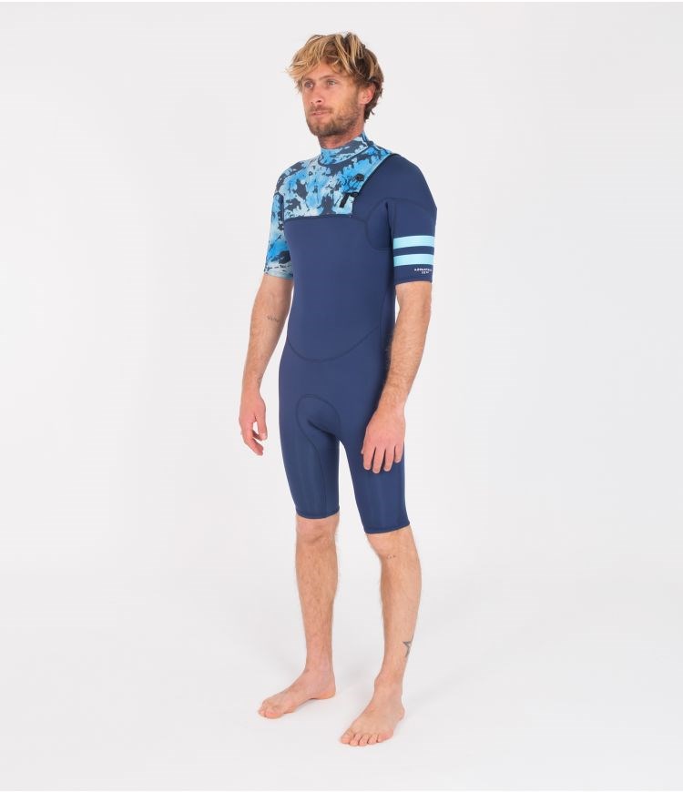 Hurley Advantage Printed 2/2mm Springsuit Azules | XDOHRM-572