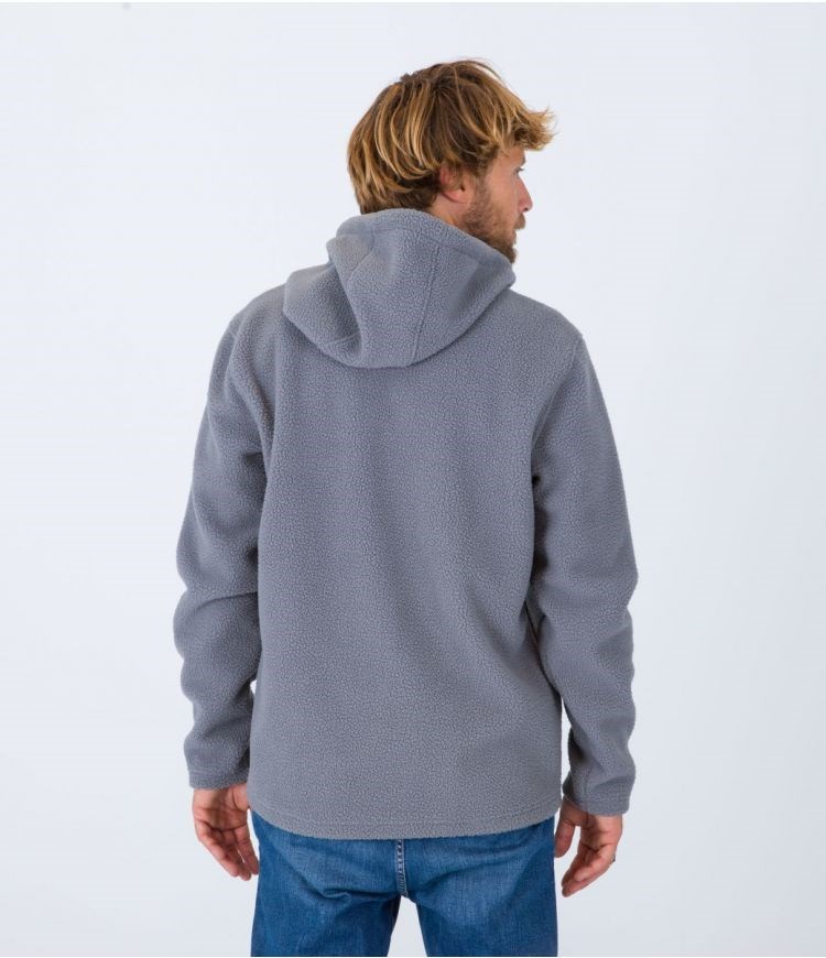 Hurley Anorak 1/4 Zip Anorak Sherpa Grises | XKMWQY-795