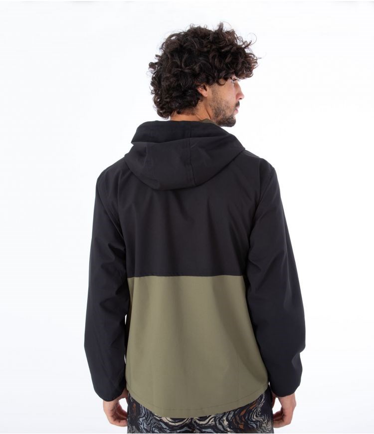 Hurley Anorak Offshore Negros | EYTOUV-764