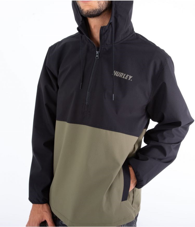 Hurley Anorak Offshore Negros | EYTOUV-764