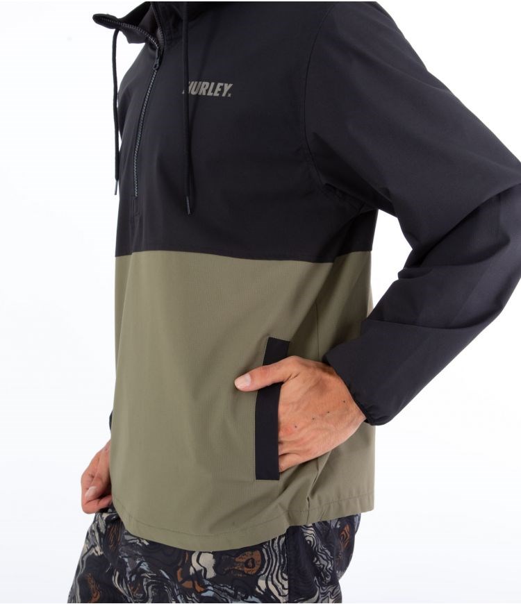 Hurley Anorak Offshore Negros | EYTOUV-764