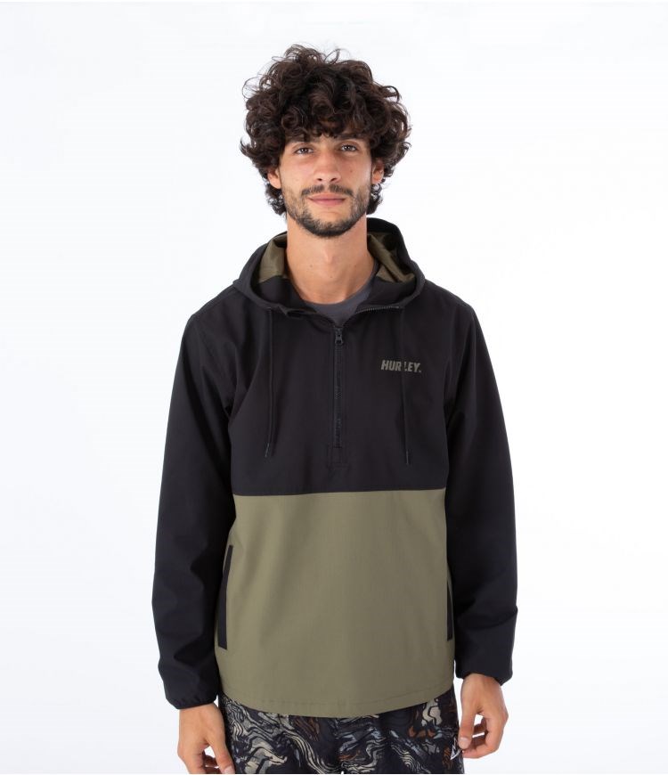 Hurley Anorak Offshore Negros | EYTOUV-764