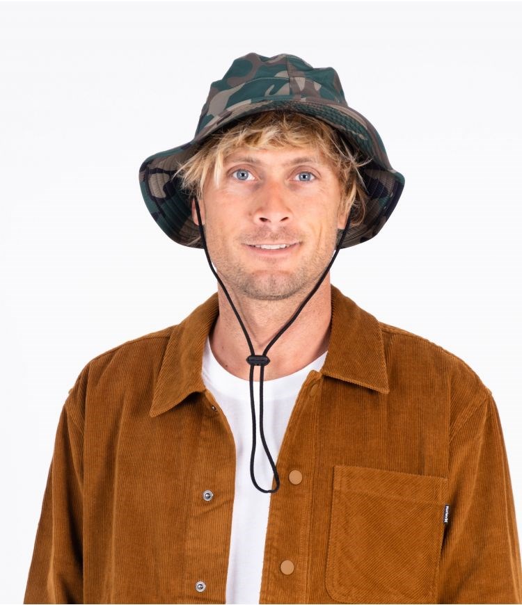 Hurley Back Country Boonie Caps And Hats Camuflados | LAOVSJ-156