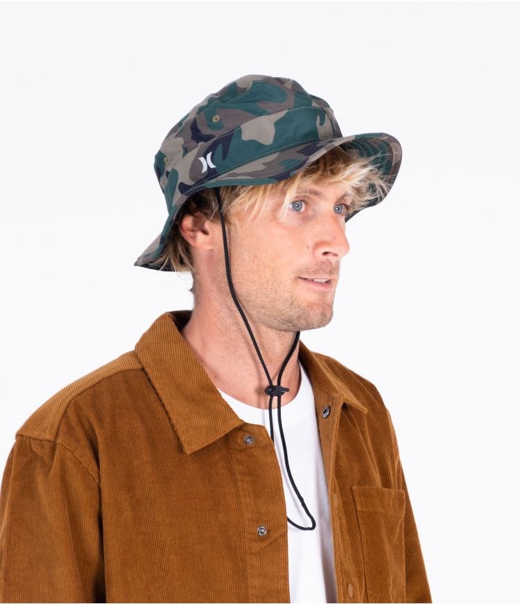 Hurley Back Country Boonie Caps And Hats Camuflados | LAOVSJ-156