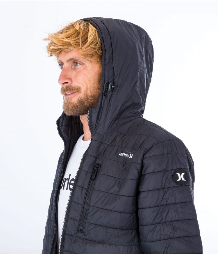 Hurley Balsam Acolchado Packable Jacket Negros | VLAESX-546