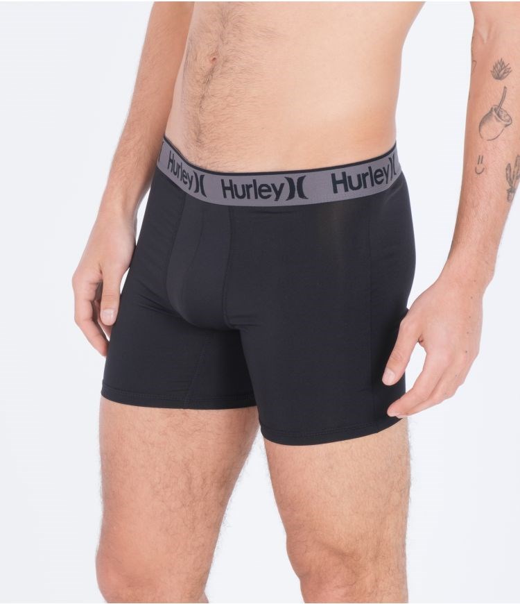 Hurley Boxer 3 Pack Regrind Core Azul Marino Grises | CXEMGF-632