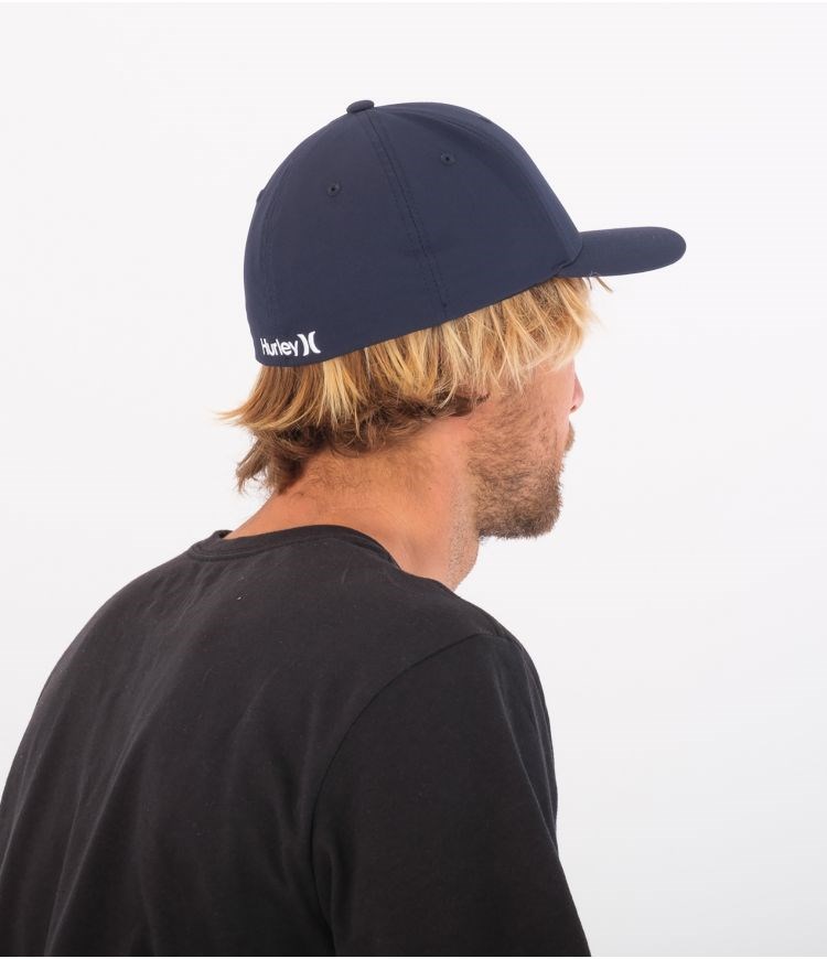 Hurley Cap Stretch Fit H2o Dri Obsidian | TRDWSF-736
