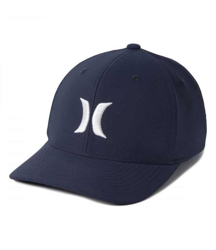 Hurley Cap Stretch Fit H2o Dri Obsidian | TRDWSF-736