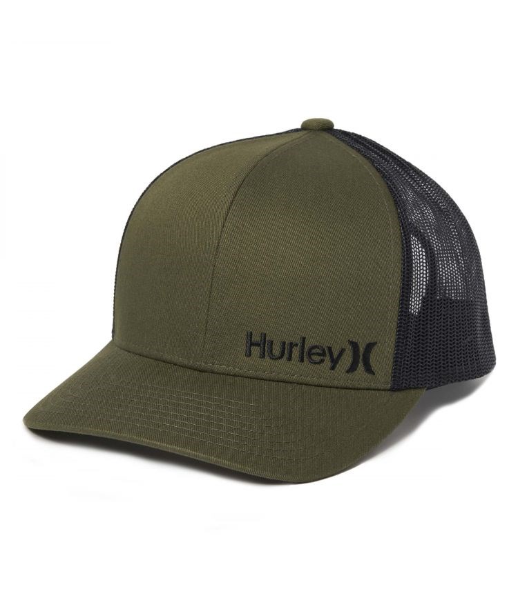 Hurley Cap Trucker Corp Staple Trucker Verde Oliva | PHDGMW-795