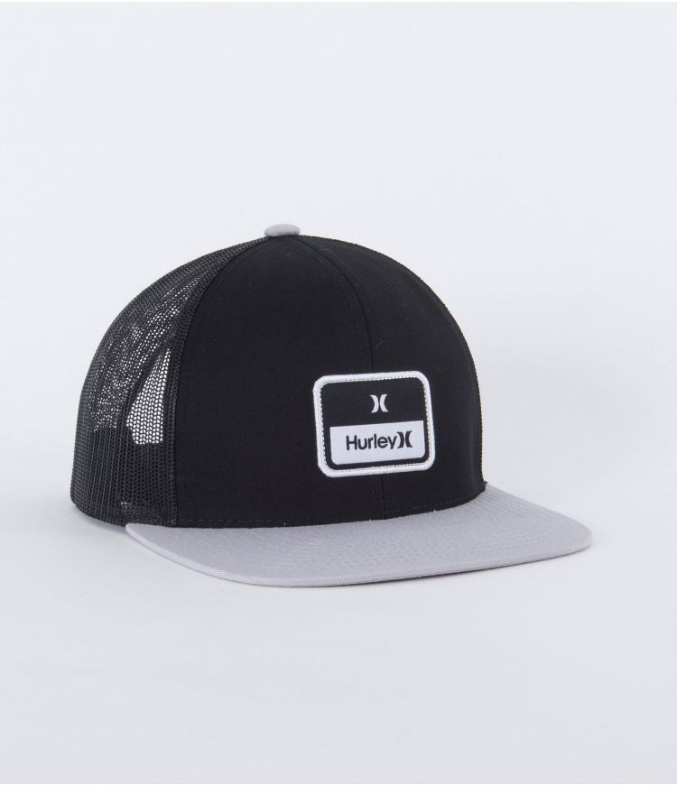 Hurley Cap Trucker Stacked Grises | NLRIOQ-364