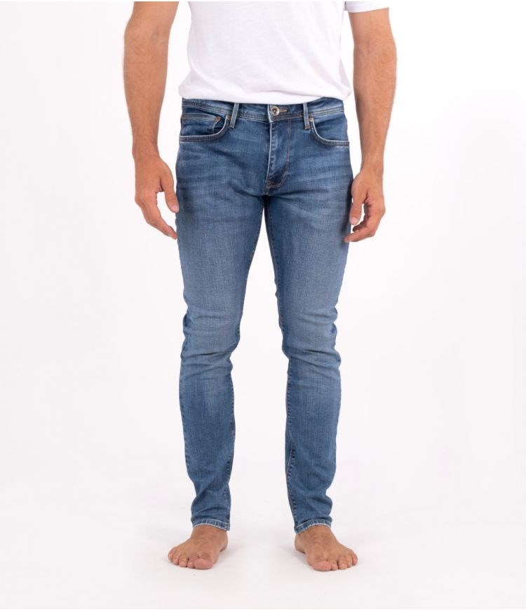 Hurley Cyrus Oceancare Denim Pant Trousers Denim Wq2 | NMZVJI-345