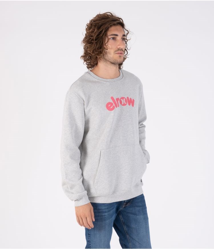 Hurley Elrow Basic Fleece Crew Sweatshirts And Hoodies Grises | PSMAVK-190