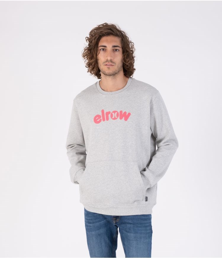 Hurley Elrow Basic Fleece Crew Sweatshirts And Hoodies Grises | PSMAVK-190