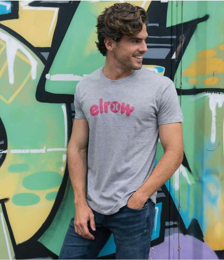 Hurley Elrow Basic Tee Ss Tops And T-shirts Grises | LITJSK-967