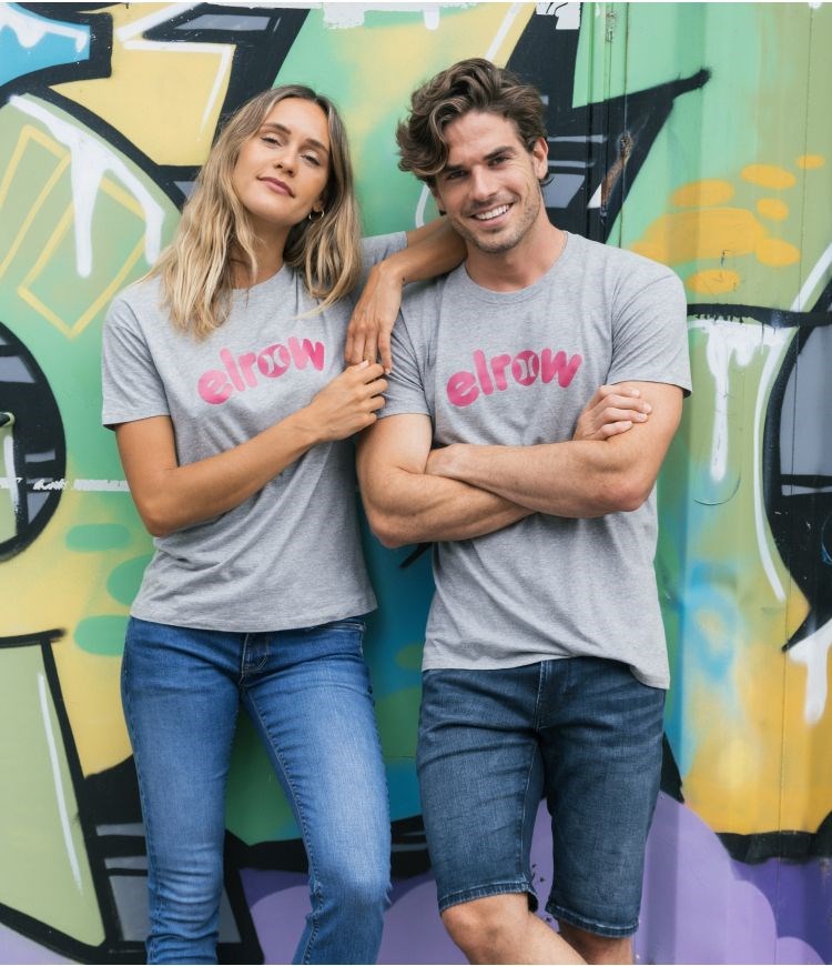 Hurley Elrow Basic Tee Ss Tops And T-shirts Grises | LITJSK-967