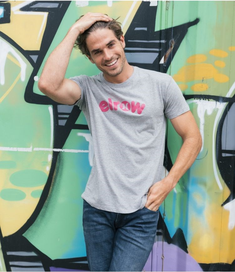 Hurley Elrow Basic Tee Ss Tops And T-shirts Grises | URZESJ-028