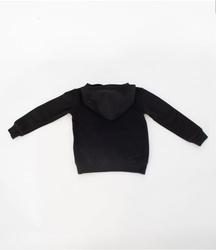 Hurley Hoodie Boy - Hrlb Fleece Grises Oscuro Blancos | BNHUCK-078