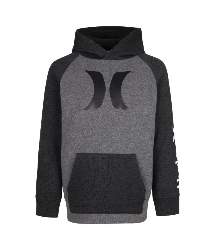 Hurley Hoodie Boy - Naturals Icon Charcoal Heather | EYSGWX-342