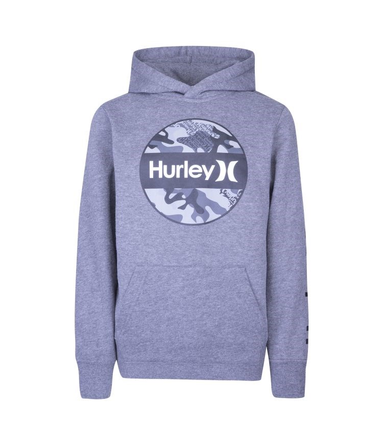 Hurley Hoodie Boy - One & Only Camo Charcoal Heather | NUOPYB-895