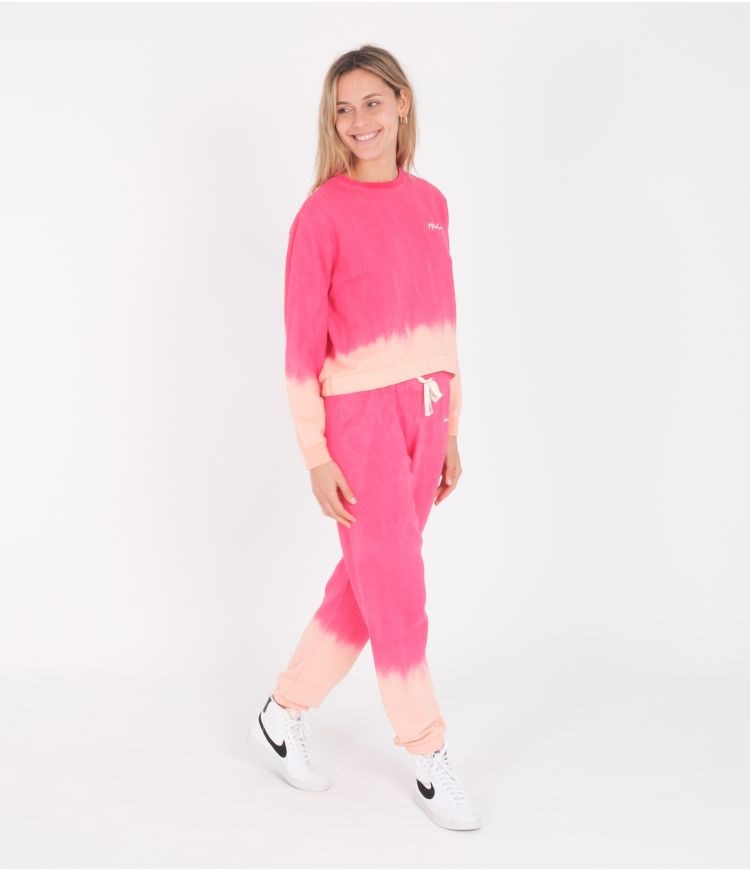 Hurley Hoodie Classic Fit Tie Dye Rosas | YDBPJO-798