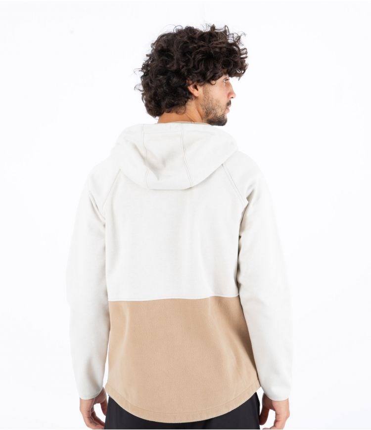 Hurley Hoodie Full Zip Wilder Heat Bone | LJDXAW-849