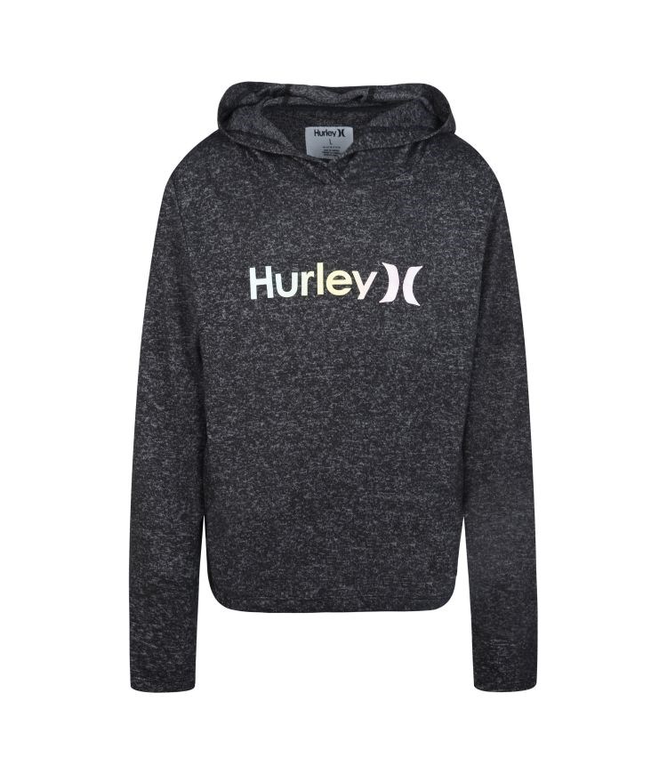 Hurley Hoodie Girl - Super Soft Negros | HBAQOS-086