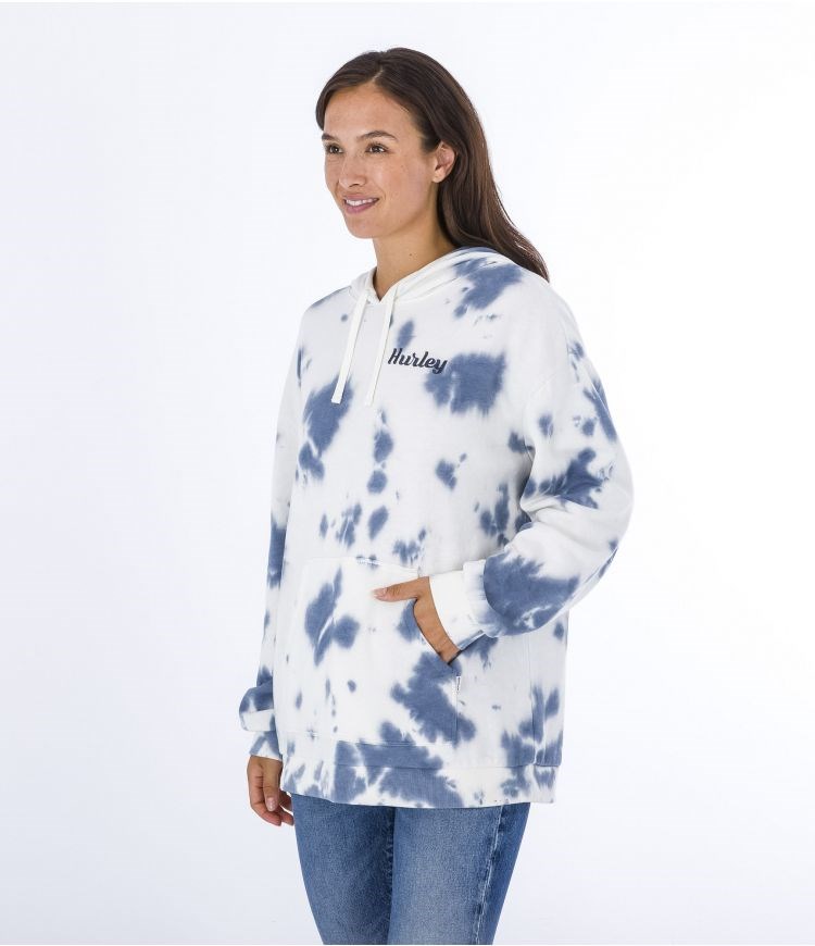 Hurley Hoodie Helan Blancos Azules | GSJLEQ-465