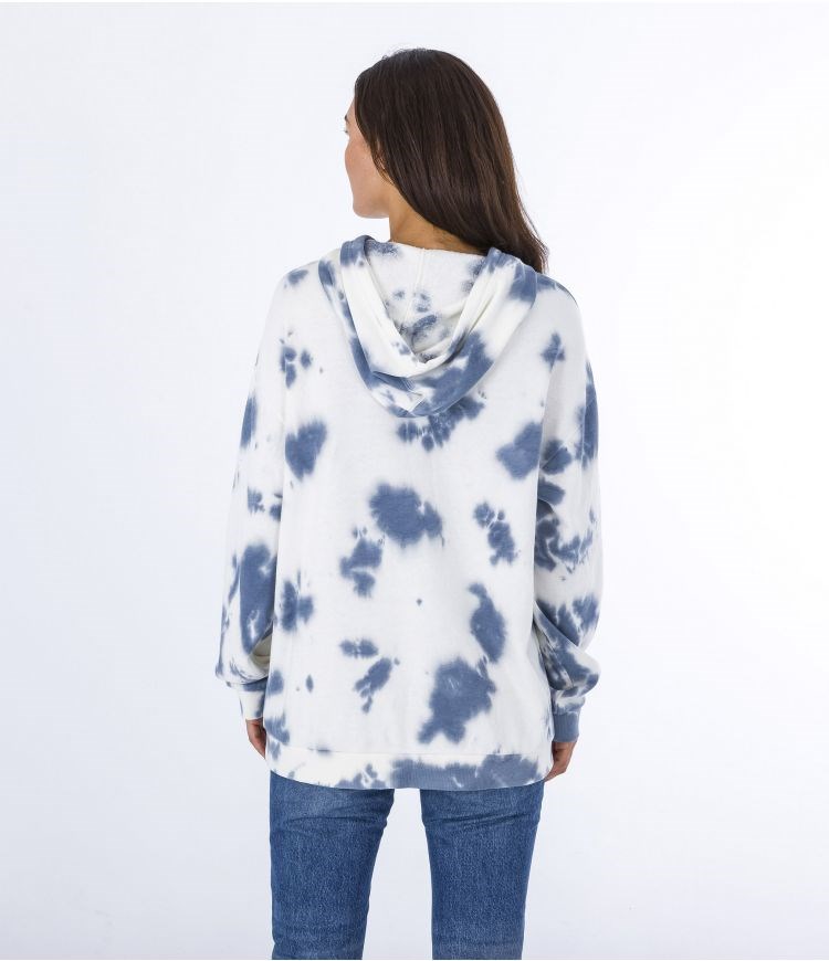 Hurley Hoodie Helan Blancos Azules | GSJLEQ-465