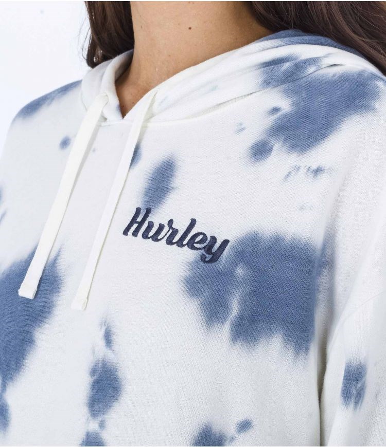 Hurley Hoodie Helan Blancos Azules | GSJLEQ-465