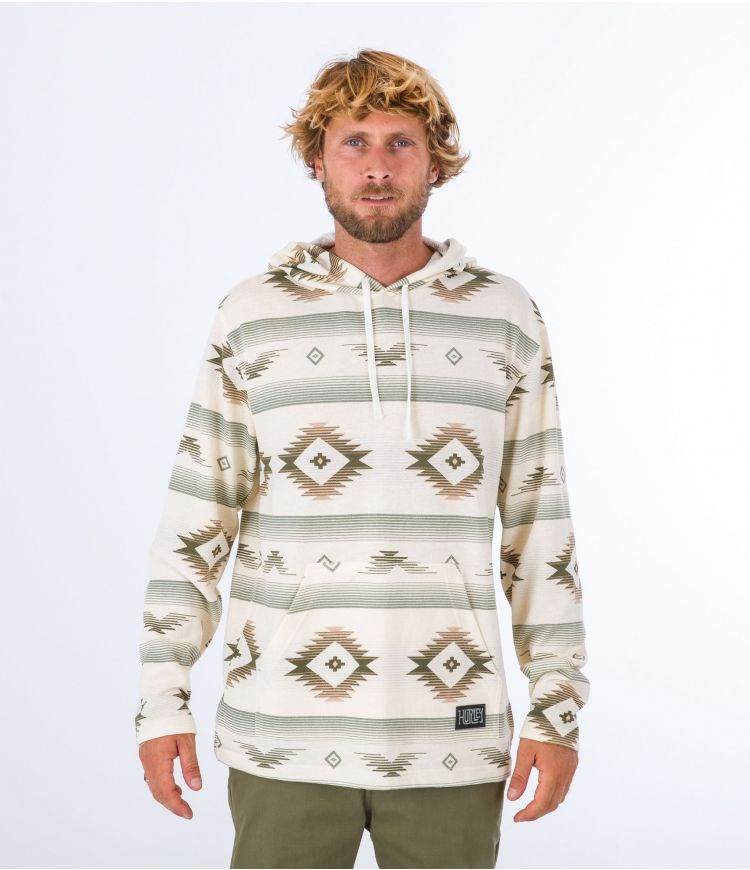 Hurley Hoodie Mofern Surf Poncho Barely Bone | NYHVSX-180