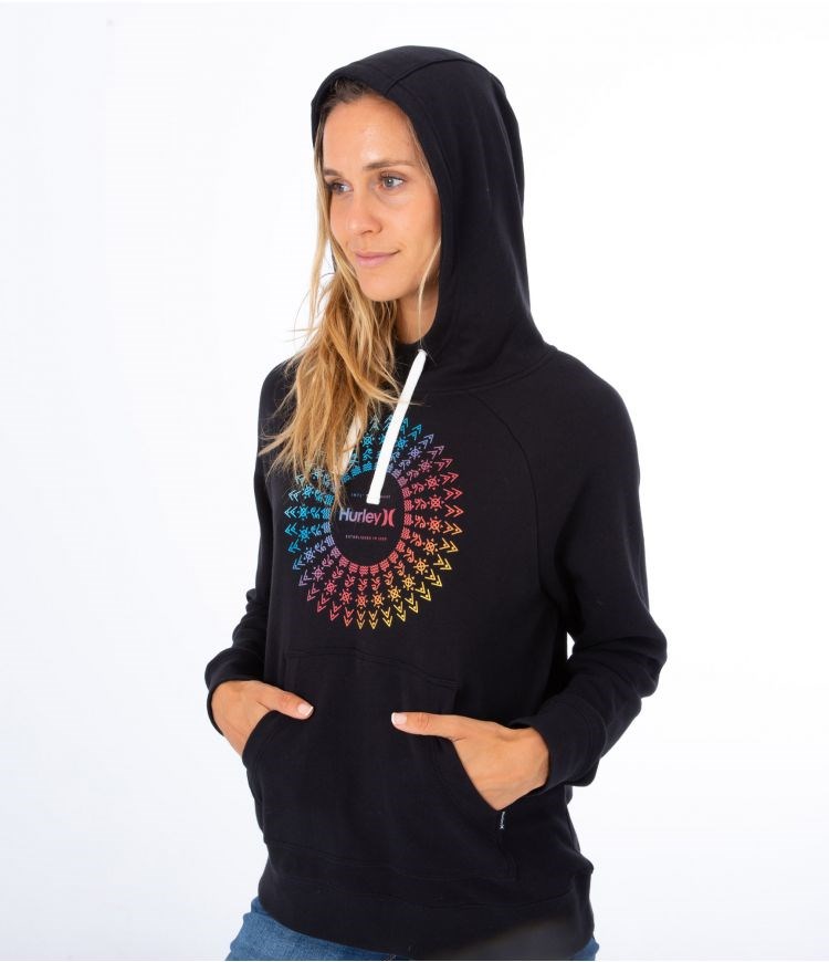 Hurley Hoodie Soul Burst Negros | BXAUIN-739