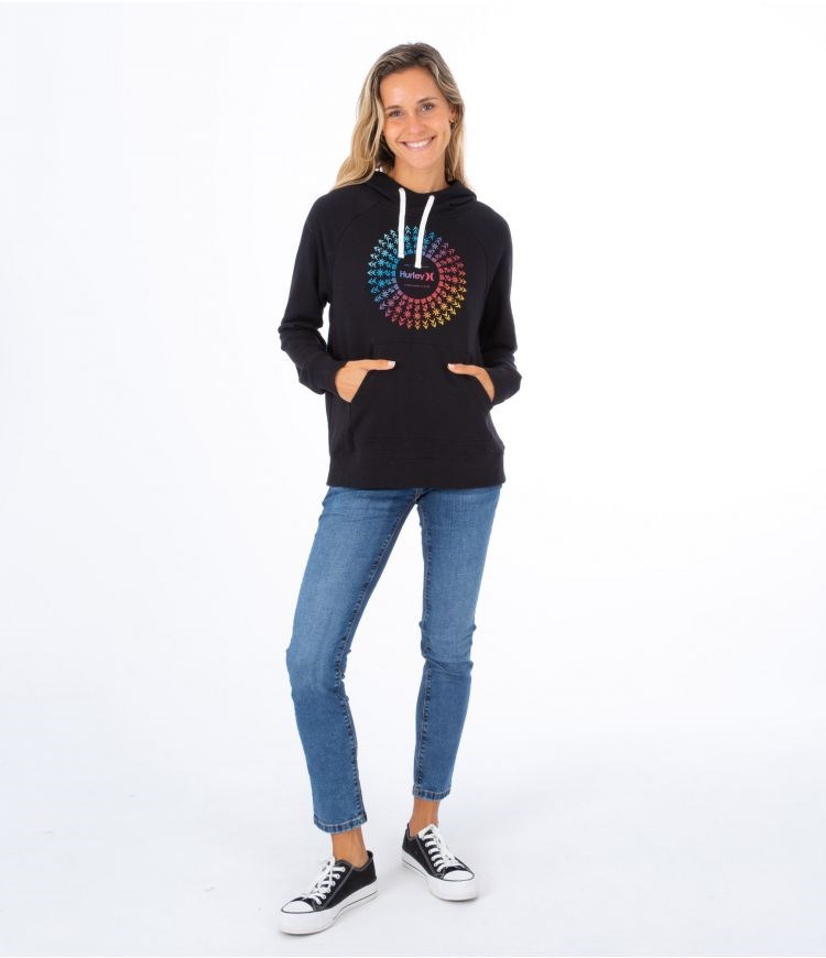 Hurley Hoodie Soul Burst Negros | BXAUIN-739