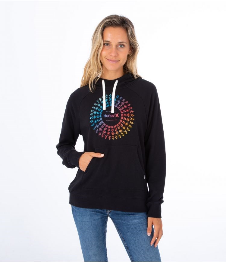 Hurley Hoodie Soul Burst Negros | BXAUIN-739