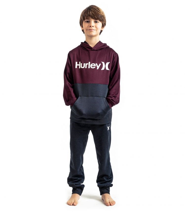 Hurley Hrlb H2o Dri One & Only Blocked Pullover - Boys - Kids\' Tops Grises Camuflados | MHARQJ-568
