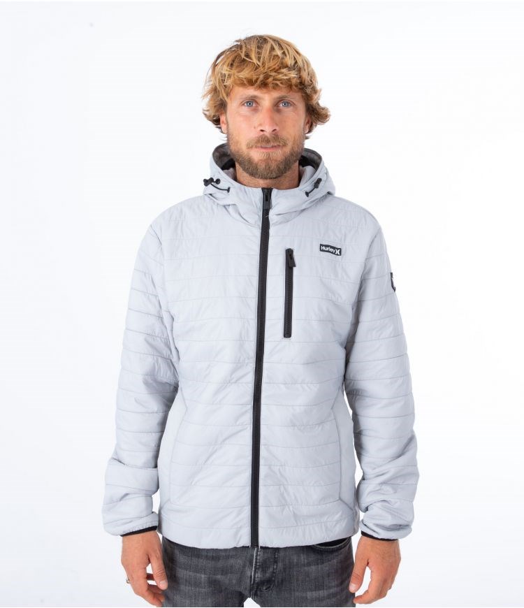 Hurley Jacket Packable Balsam Azules Grises | VJFLAC-648