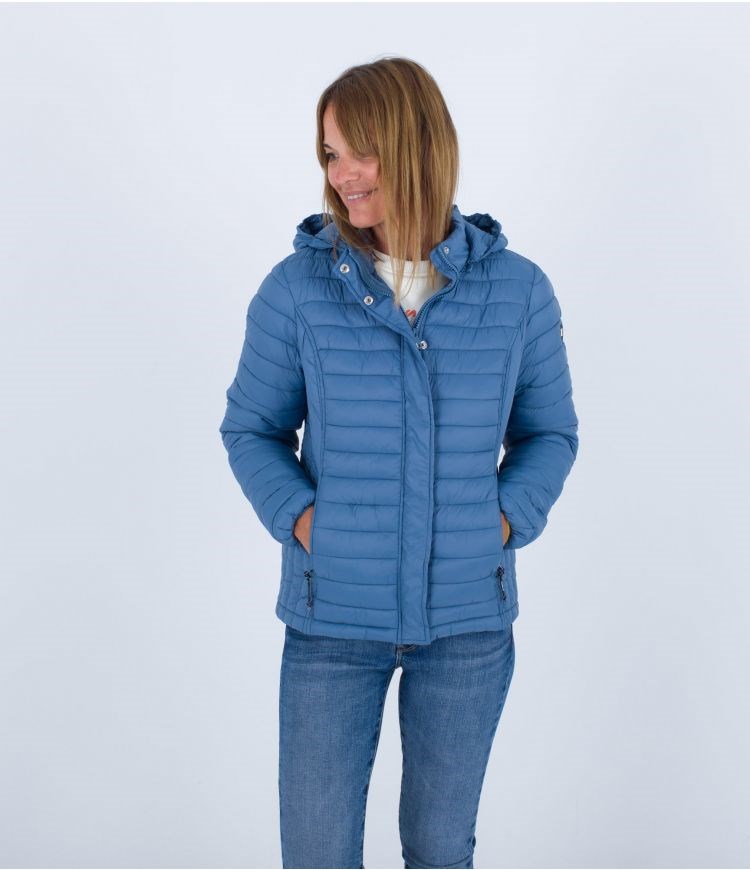 Hurley Jacket Packable Ligeros Azules | DQGPJB-247