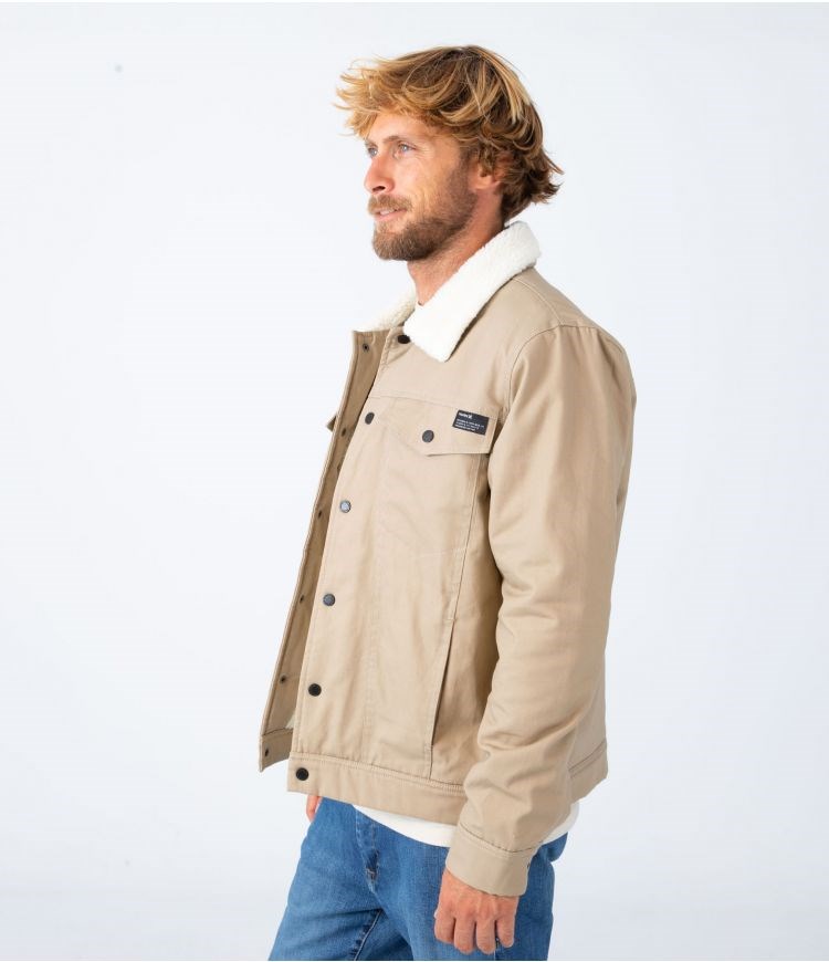 Hurley Jacket Roy Trucker Kaki | ONDPFW-673