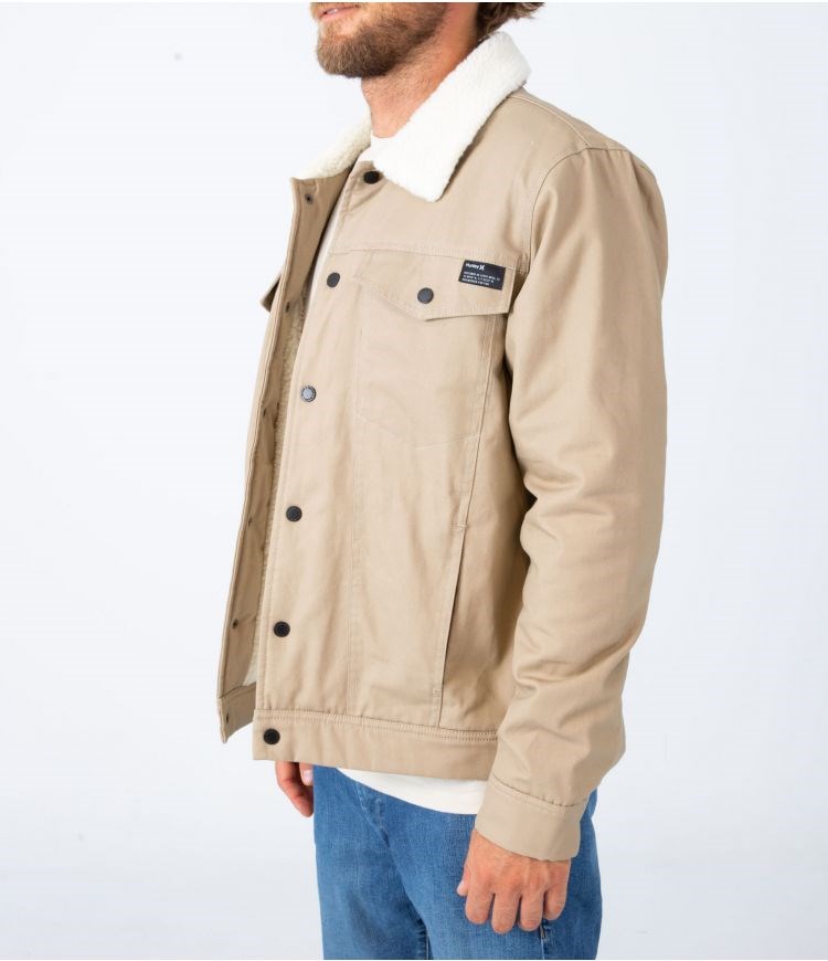 Hurley Jacket Roy Trucker Kaki | ONDPFW-673