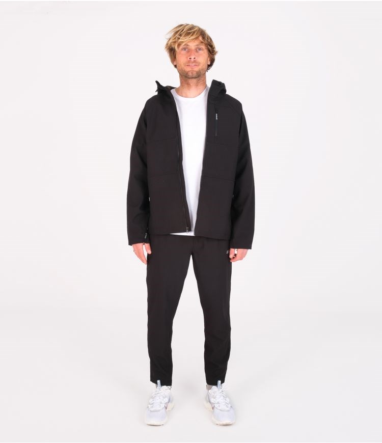 Hurley Jacket With Zip Heat Elite Negros | MEAPVU-367