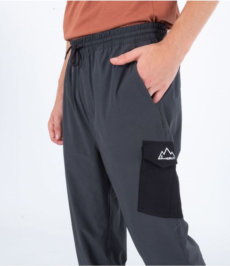 Hurley Jogger Explore Phantom+ Outsider Grises | AOVZEH-193